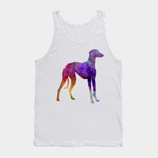 Arabian Greyhound in watercolor Tank Top